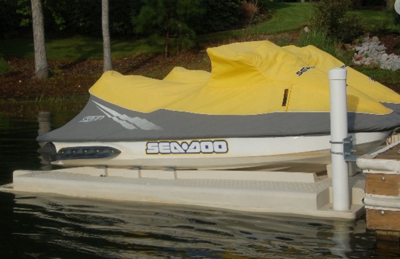 Jet-Port LS drive-on jet ski dock by Florida Docks - in Florida 