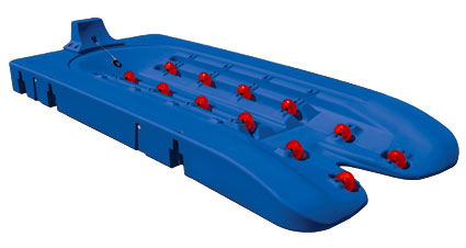 Connect-a-Port XL6 drive-on jet ski dock sold by Florida Docks - in Melbourne 