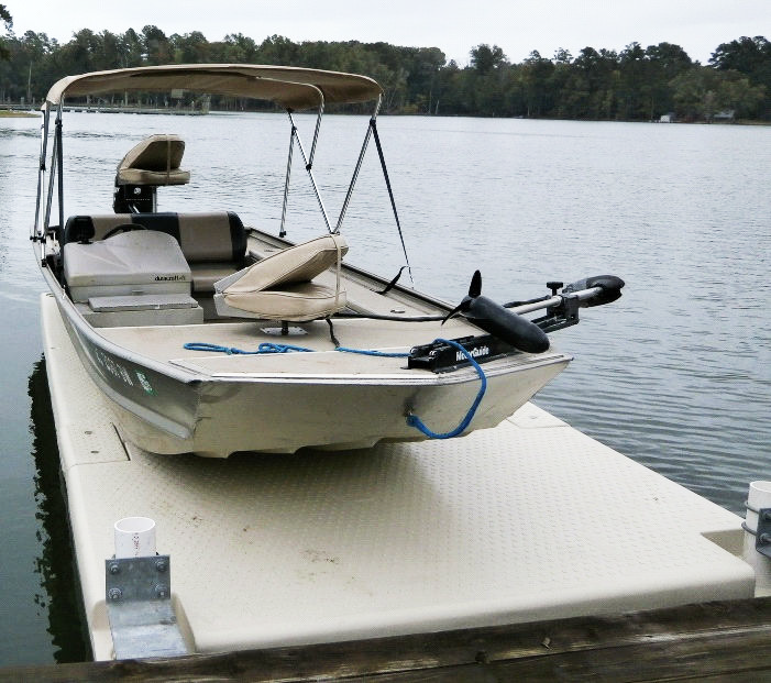 Floating Boat Ports supplied by Florida Docks in Merritt Island 