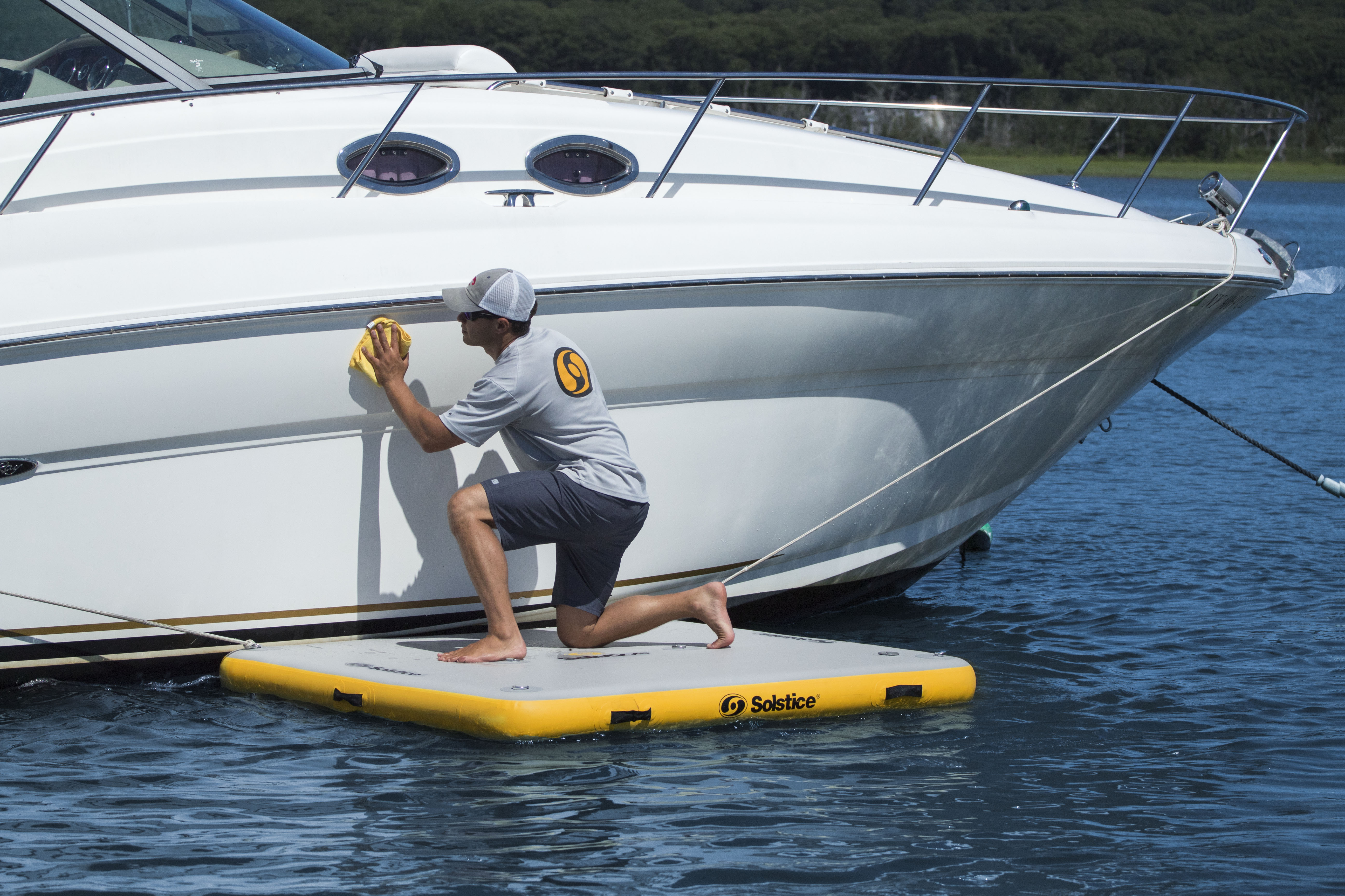 Inflatable Docks, Paddleboards, Kayaks, Canoes, and more in Cocoa Beach - solstice quality inflatable docks - by Florida Docks 