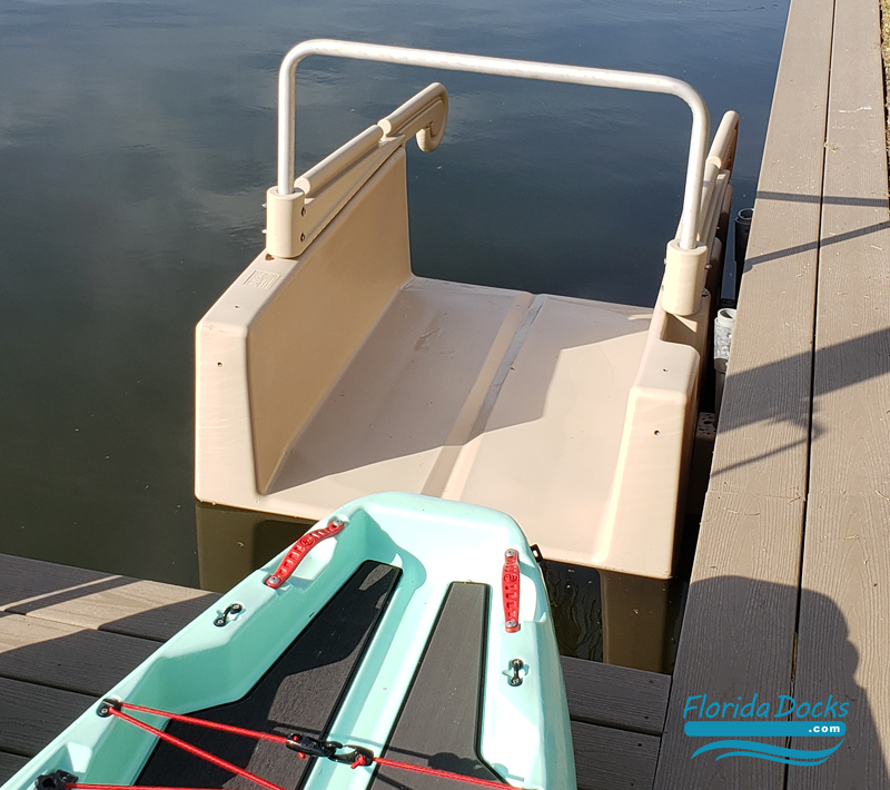 Kayak and Canoe Launch Docks in Florida by Florida Docks | kayak canoe floating dock