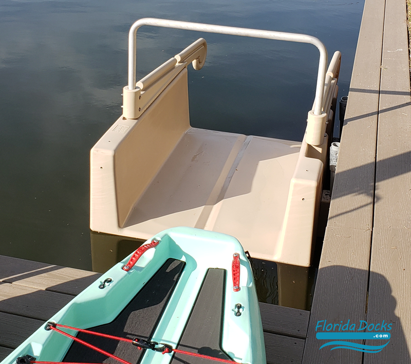 Kayak and Canoe Launch Docks in Melbourne by Florida Docks | kayak canoe floating dock