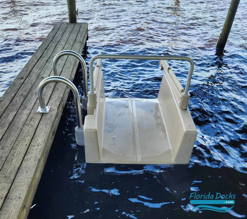 Kayak and Canoe Launch Docks in West Palm Beach by Florida Docks | kayak canoe floating dock